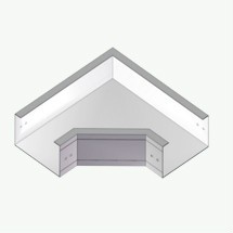 ZRT(F)2型鋁合金無孔直角二通